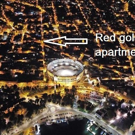 Red Gold Apartment Pula Exteriér fotografie